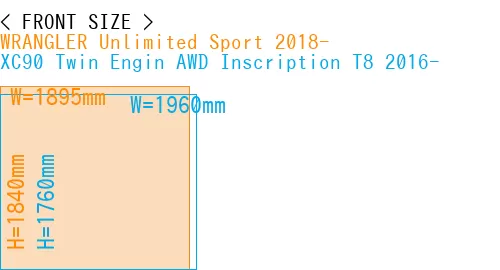 #WRANGLER Unlimited Sport 2018- + XC90 Twin Engin AWD Inscription T8 2016-